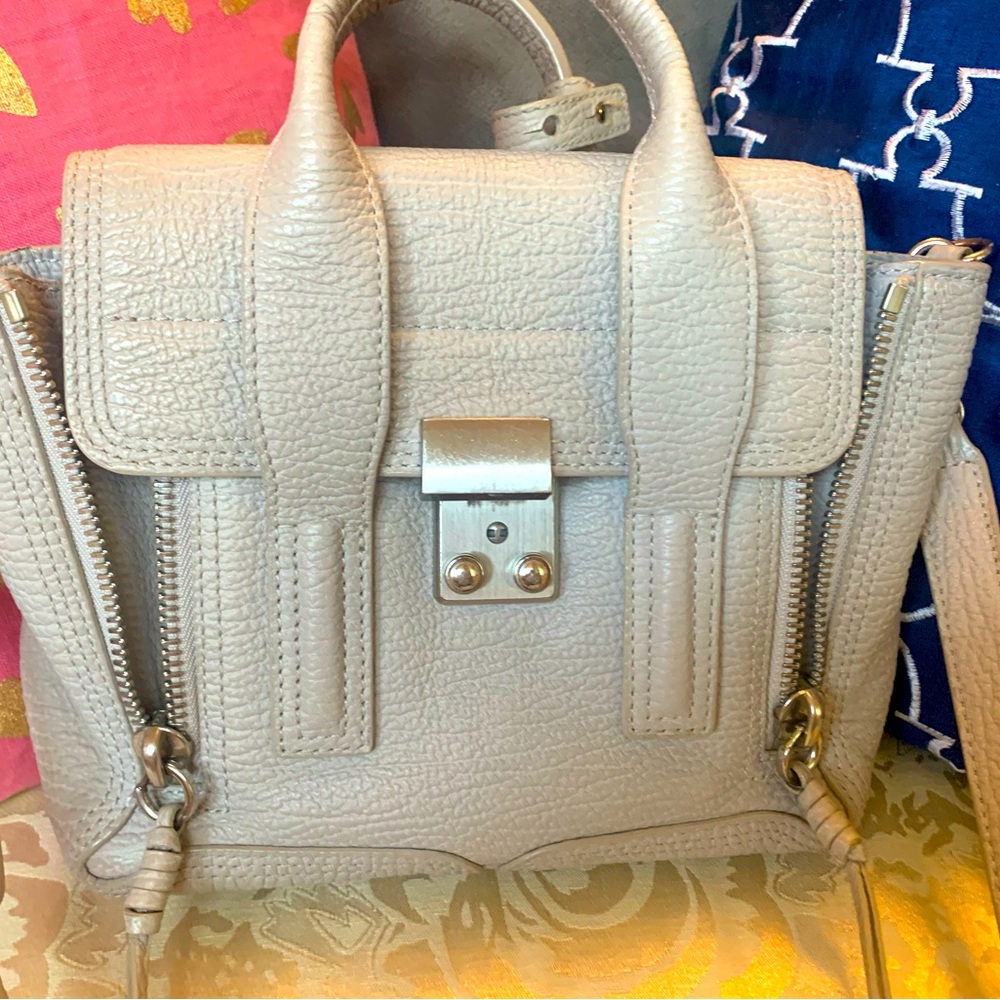 Authentic Philip Lim 3.1 Mini Pashli in Feather Gray